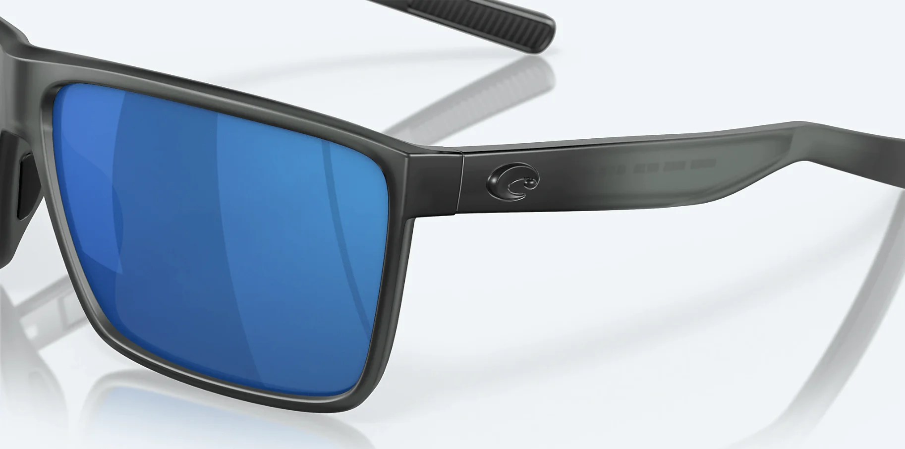 Costa Del Mar Rincon Matte Smoke Crystal Frame/Blue Mirror Lens Sunglasses - Image 3