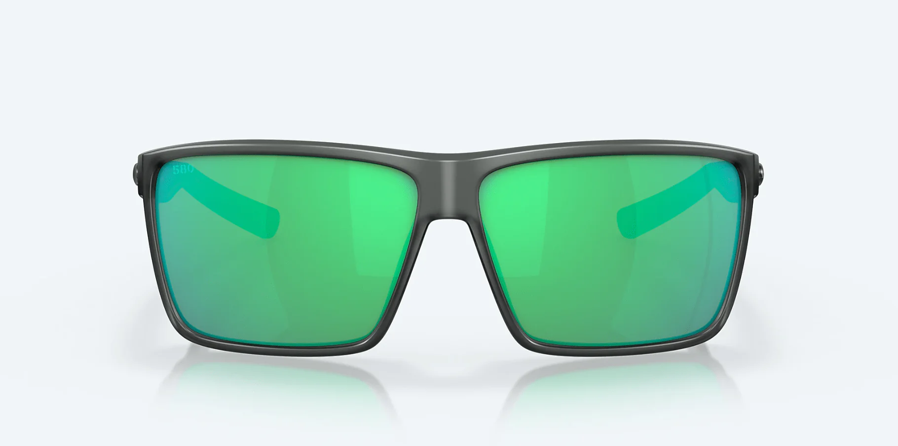 Costa Del Mar Rincon Matte Smoke Crystal/Green Mirror Sunglasses - Image 6