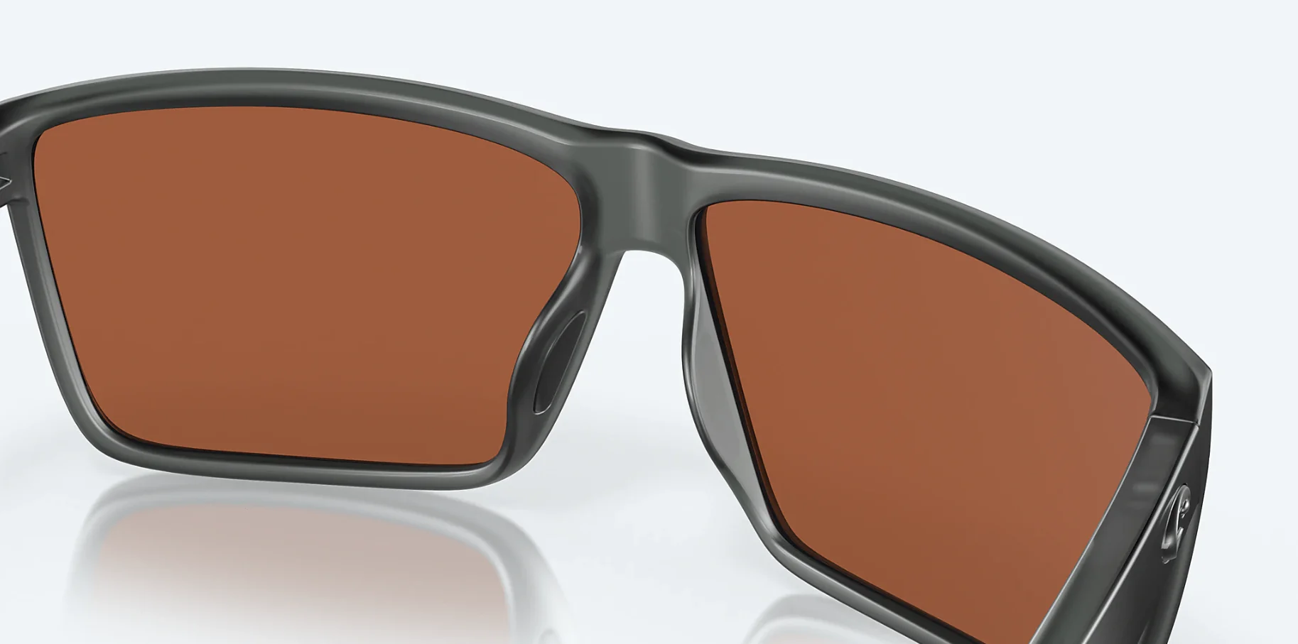 Costa Del Mar Rincon Matte Smoke Crystal/Green Mirror Sunglasses - Image 7