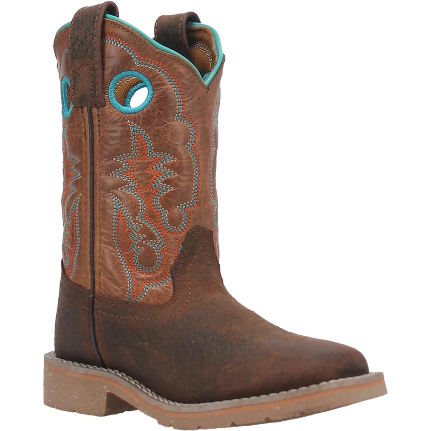 Dan Post Children's Rye Brown Leather Western Boots DPC2916