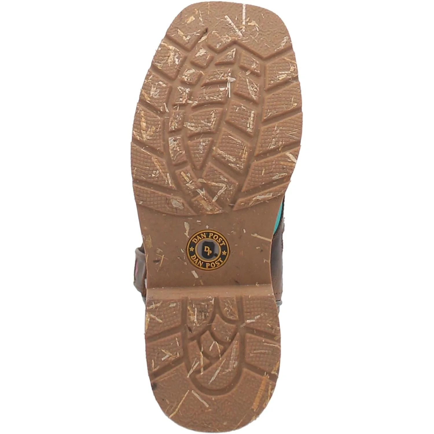 Dan Post Kid's Seneca Brown Square Toe Western Boots DPC2919 - Image 6