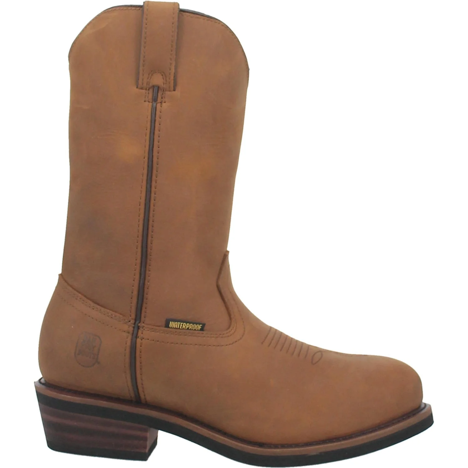 Dan Post Men's Albuquerque Midbrown Waterproof Leather Work Boots DP69681 - Image 2
