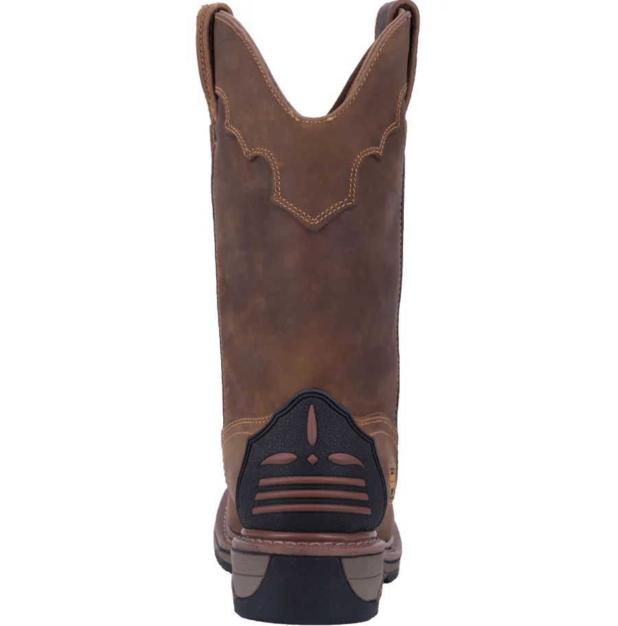 Dan Post Men's Blayde Saddle Tan Waterproof Work Boots DP69402 - Image 4