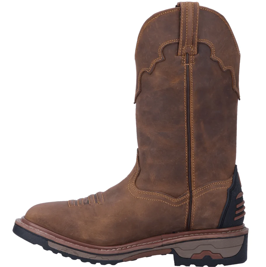 Dan Post Men's Blayde Saddle Tan Waterproof Work Boots DP69402 - Image 5