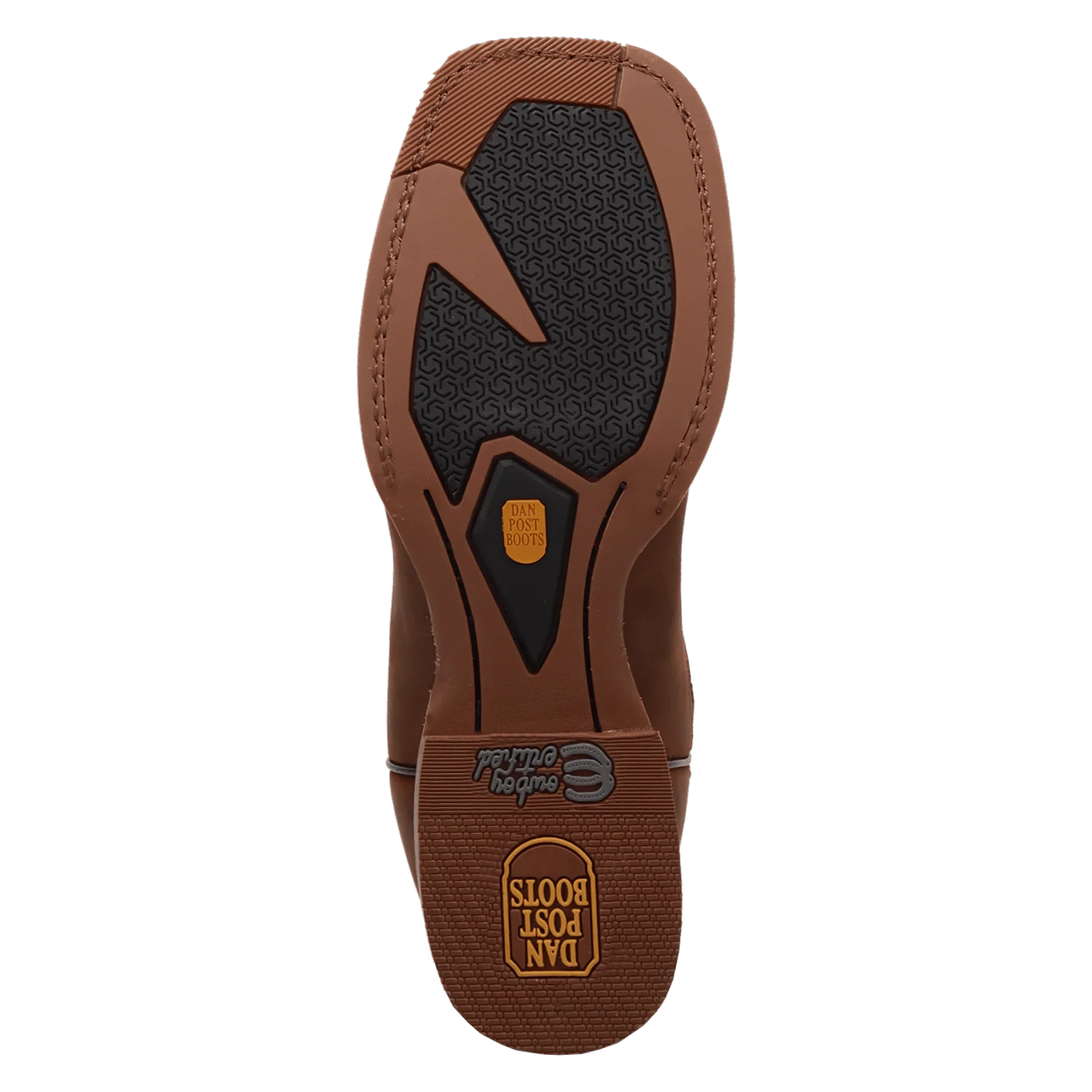 Dan Post Men's Brigston Brown Western Boot DP5172 - Image 7