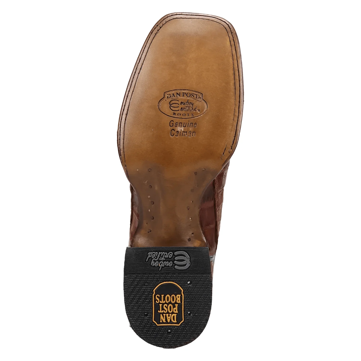 Dan Post Men's Cognac Marsh Caiman Exotic Western Boots DP5239 - Image 6