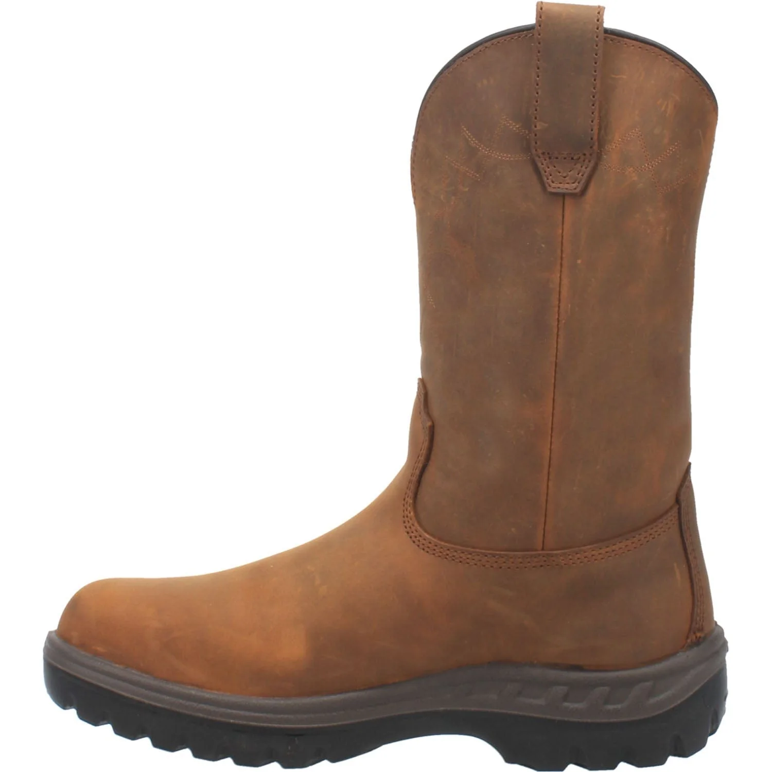 Dan Post Men's Cummins Tan Waterproof Steel Toe Work Boots DP62904 - Image 3