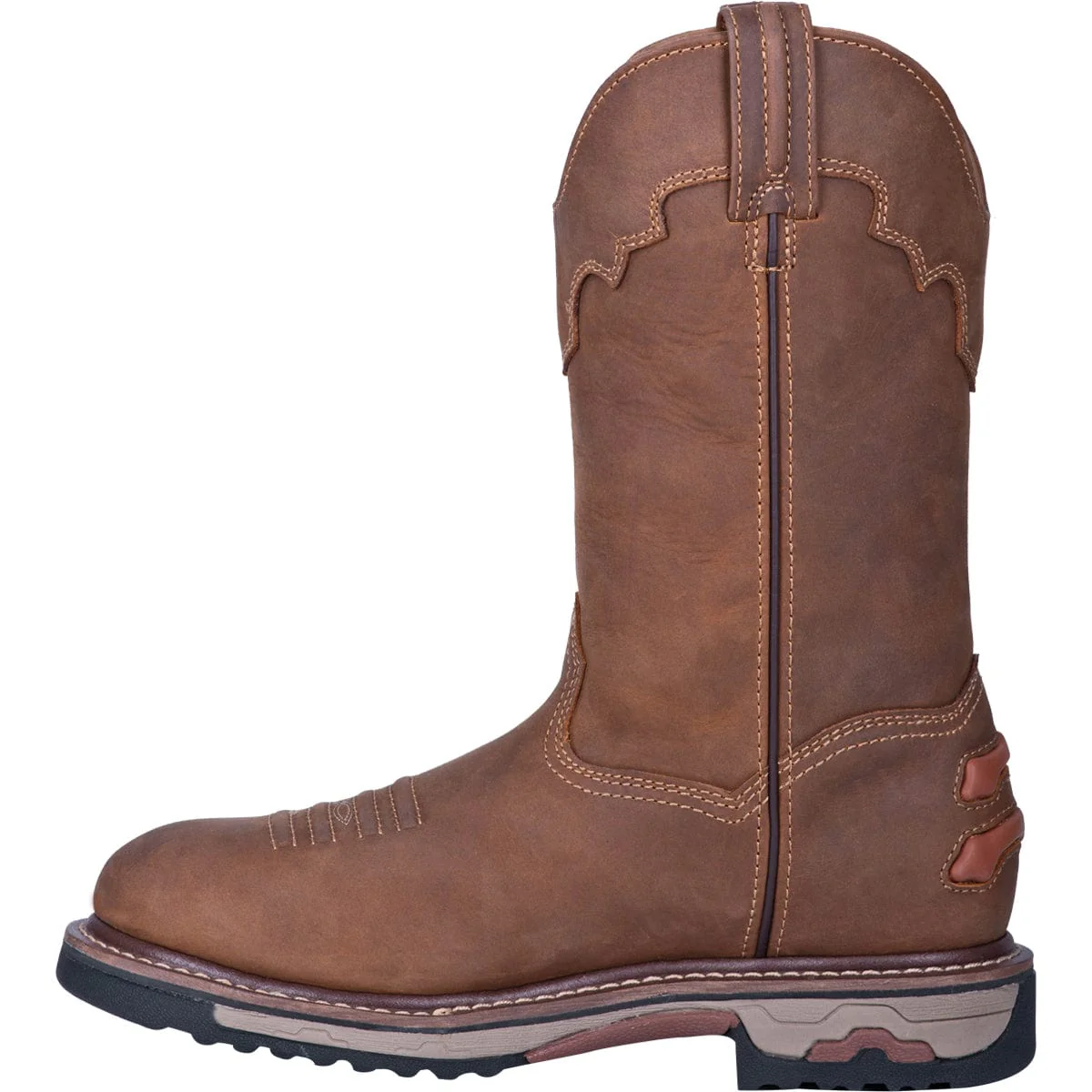 Dan Post Men's Journeyman Saddle Brown Waterproof Work Boots DP69502 - Image 3