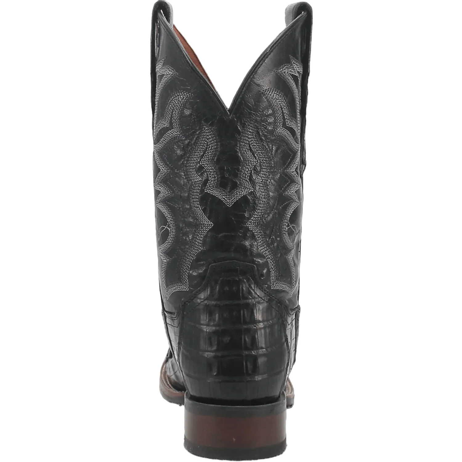 Dan Post Men's Kingsly Black Caiman Exotic Boots DP4805 - Image 4