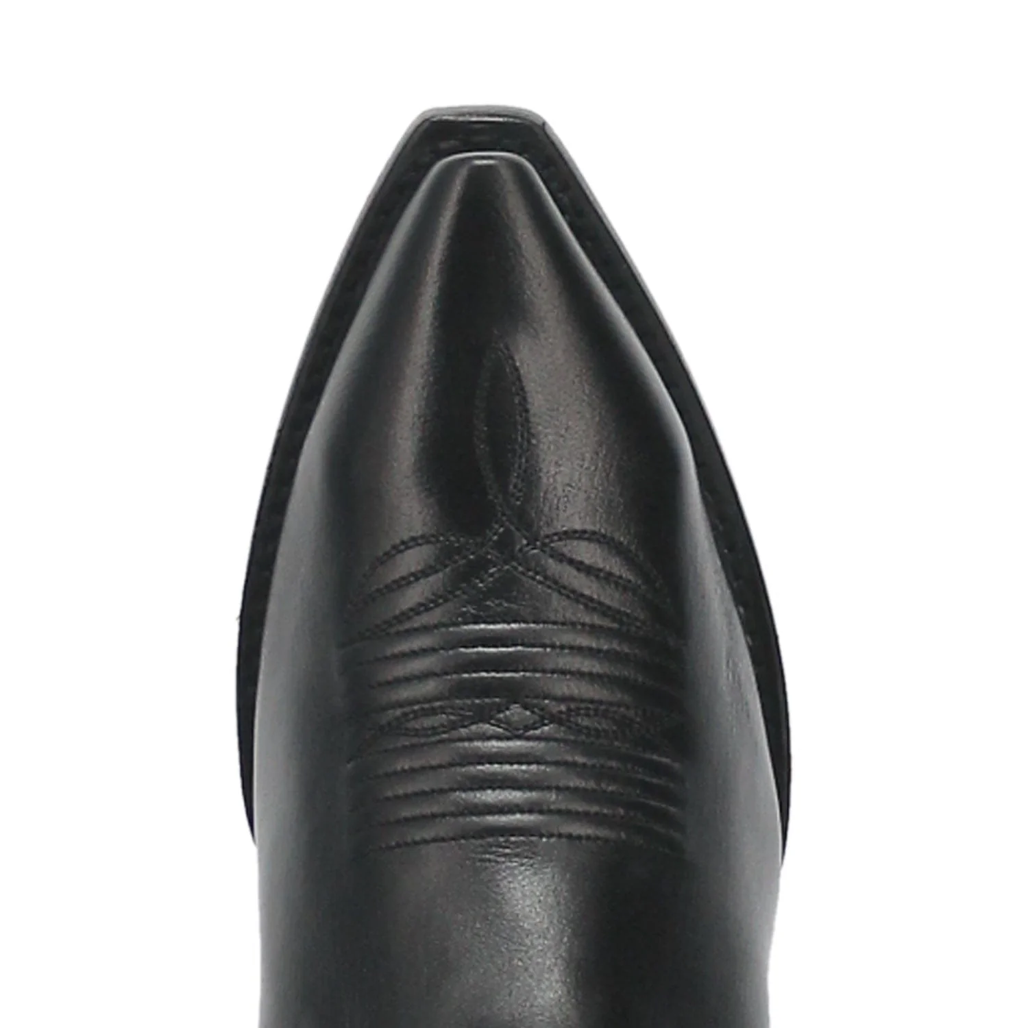 Dan Post Men's Milwaukee Black Snip Toe Leather Cowboy Boots DP2140 - Image 3