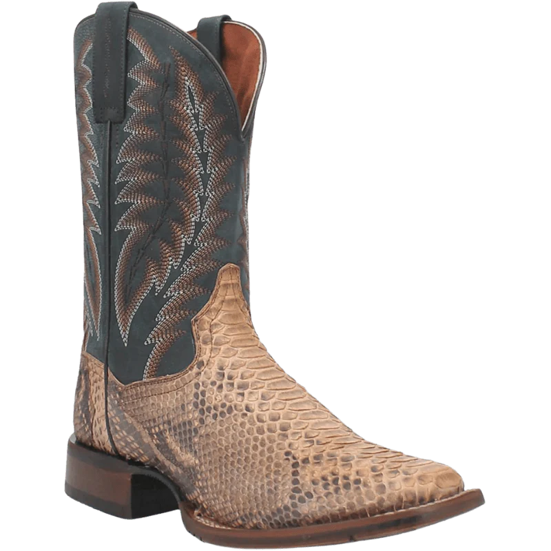 Dan Post Men's Templeton Beige Python Exotic Western Boot DP4183