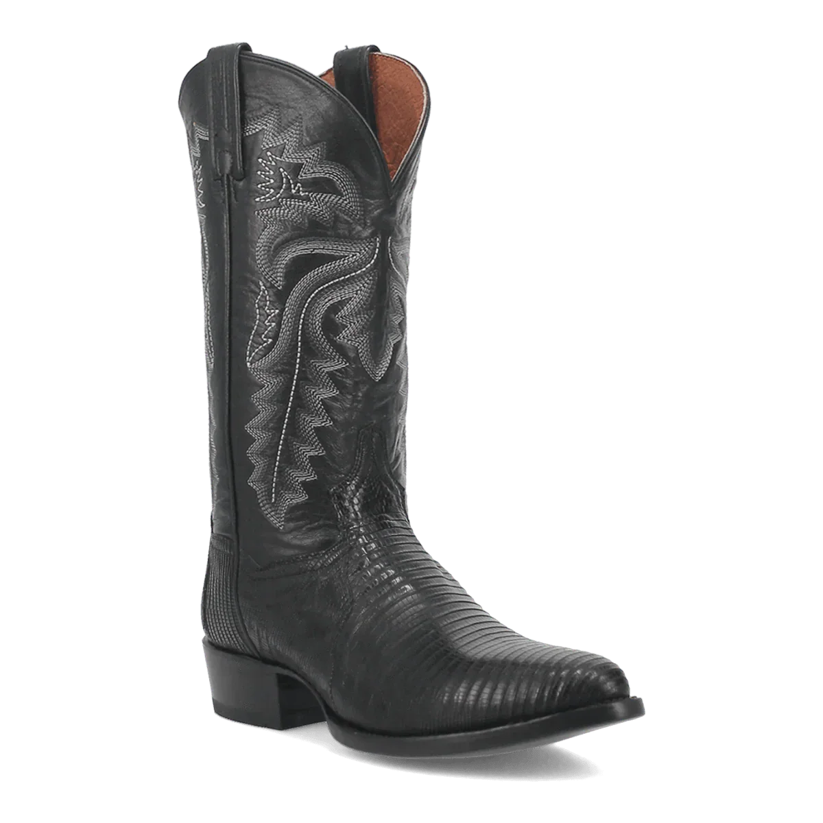 Dan Post Men's Winston Black Lizard Exotic Western Boot DP3050R