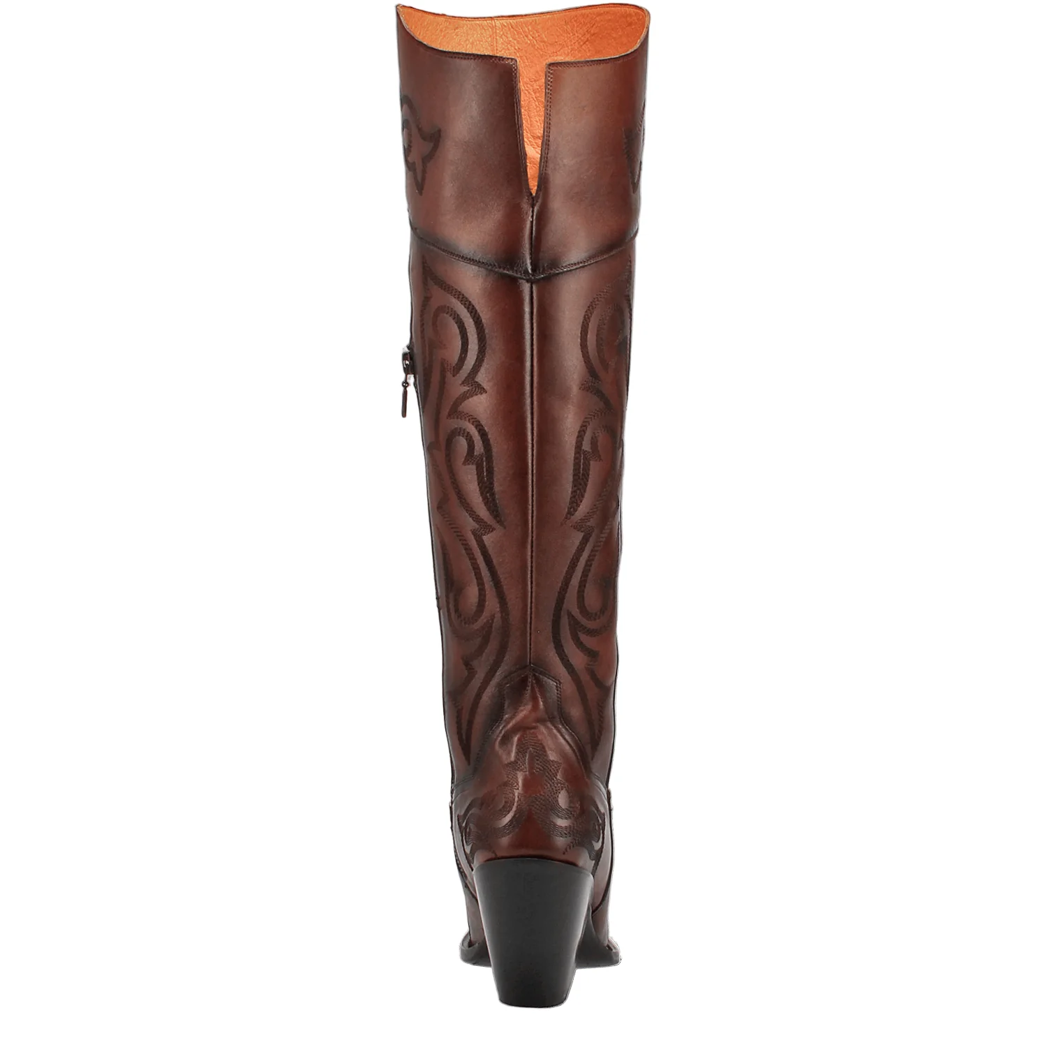 Dan Post Women's Chestnut Seductress Tall Western Boots DP3285 - Image 4