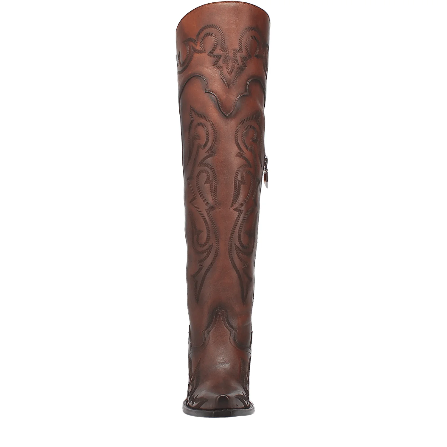 Dan Post Women's Chestnut Seductress Tall Western Boots DP3285 - Image 5