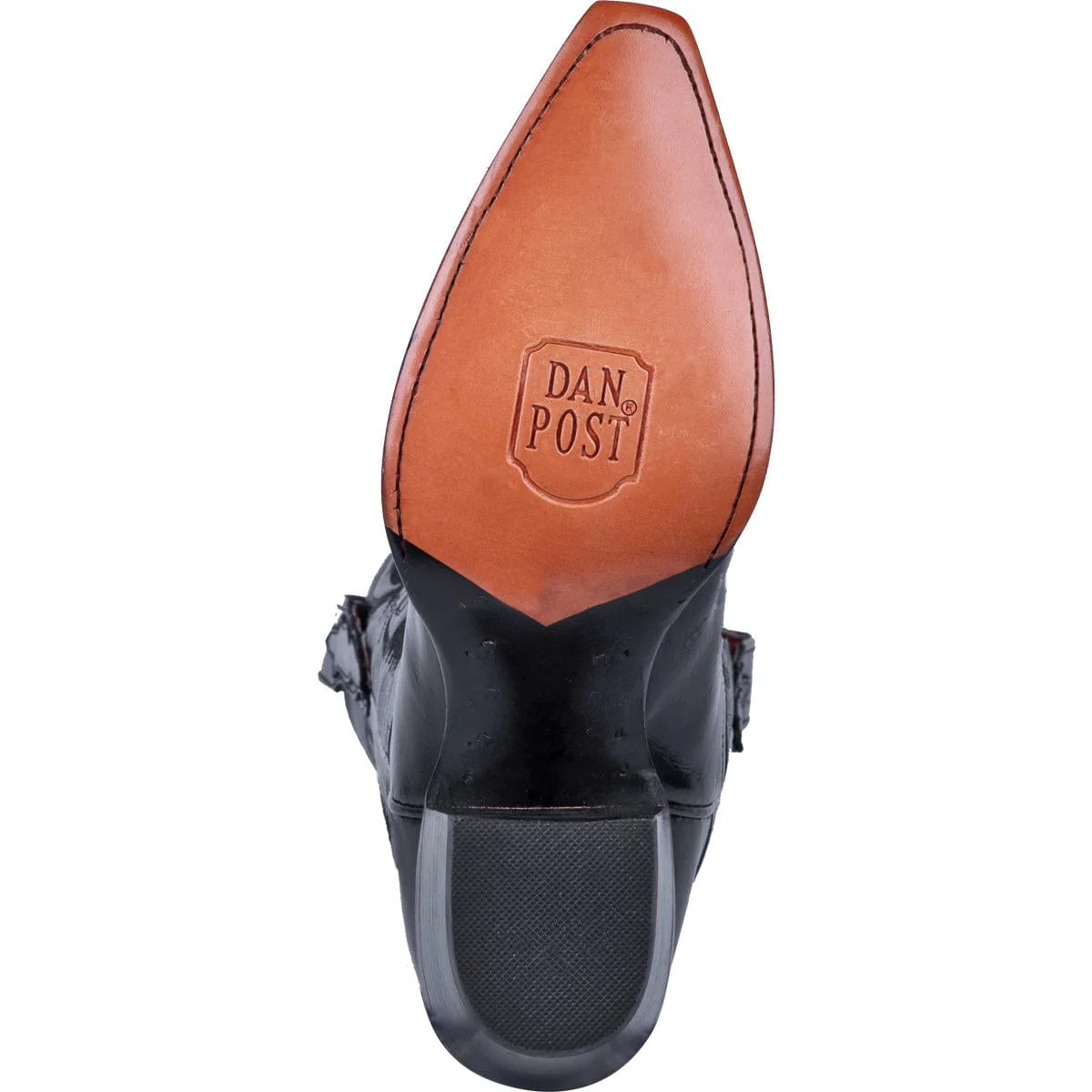Dan Post Women's Maria Black Leather Western Boots DP3200 - Image 7