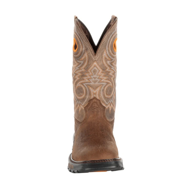 Durango Men's Maverick XP Composite Toe Brown Western Work Boot DDB0239 - Image 4