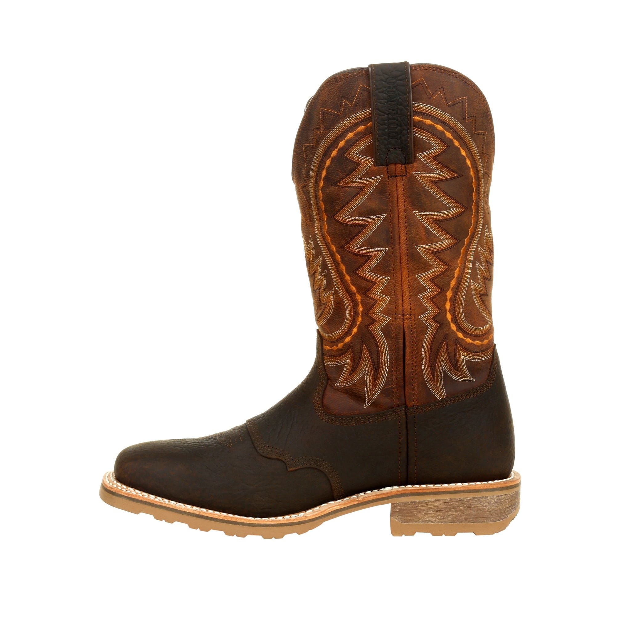 Durango Men's Maverick Pro Cimarron Brown Waterproof Western Work Boots DDB0299 - Image 3