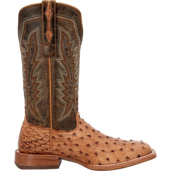 Durango Men's PRCA Full Quill Ostrich Square Toe Exotic Western Boots DDB0472 - Image 2