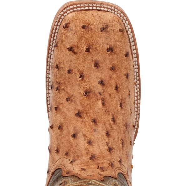 Durango Men's PRCA Full Quill Ostrich Square Toe Exotic Western Boots DDB0472 - Image 4