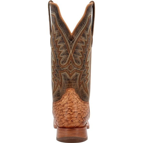 Durango Men's PRCA Full Quill Ostrich Square Toe Exotic Western Boots DDB0472 - Image 6