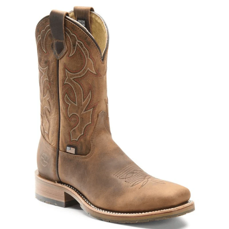 Double H Men's Anton Brown Steel Toe Work Boots DH4637