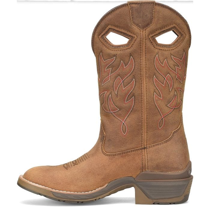 Double H Men's Feudal Dark Brown Round Toe Work Boots DH5421 - Image 3