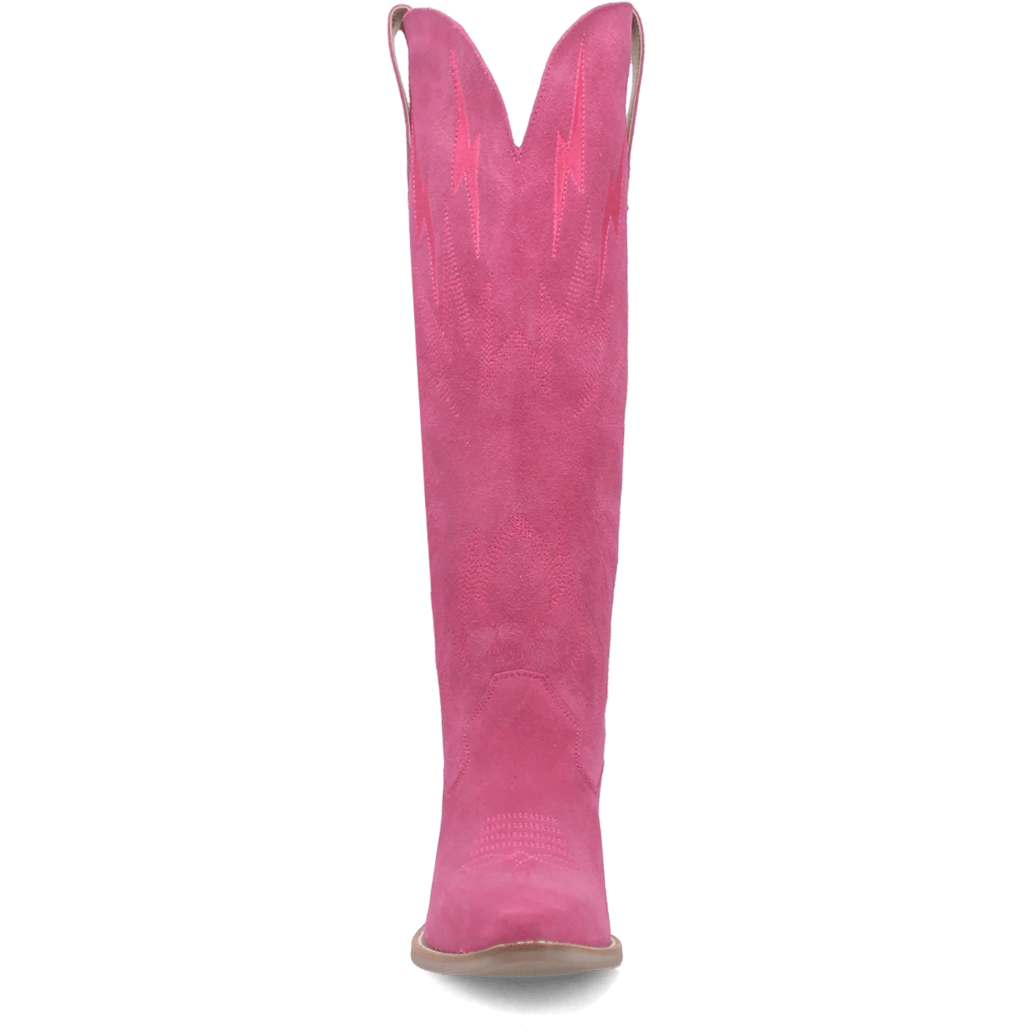 Dingo Women's Thunder Road Leather Pink Boots DI597 - Image 5