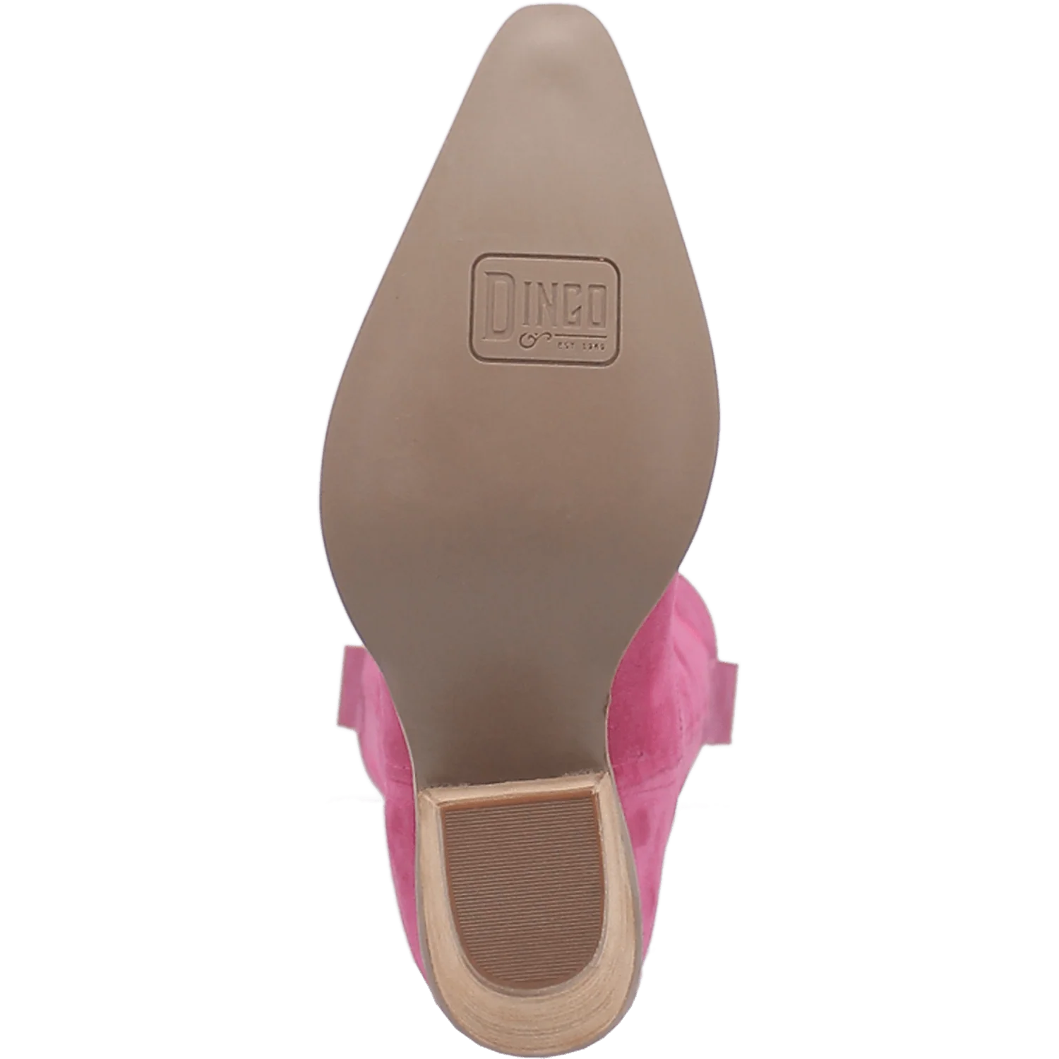 Dingo Women's Thunder Road Leather Pink Boots DI597 - Image 7