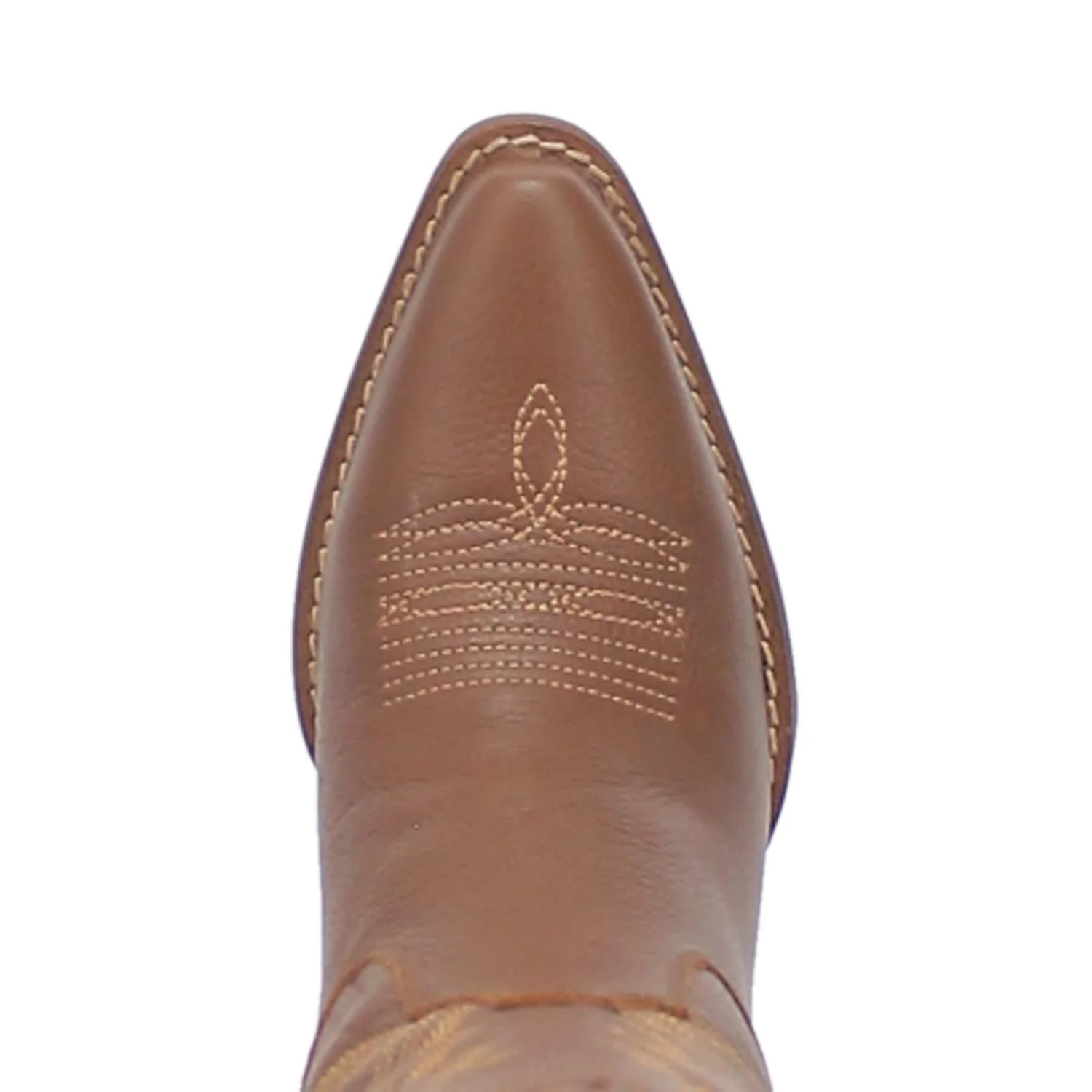 Dingo Women's High Cotton Brown Leather Cowgirl Boots DI 936 - Image 4