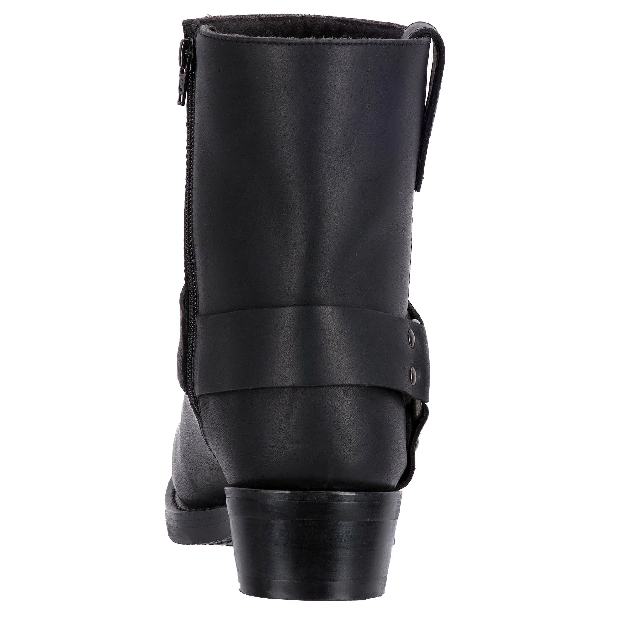 Dingo Men's Rev-Up Black Leather Harness Boots DI19090 - Image 5