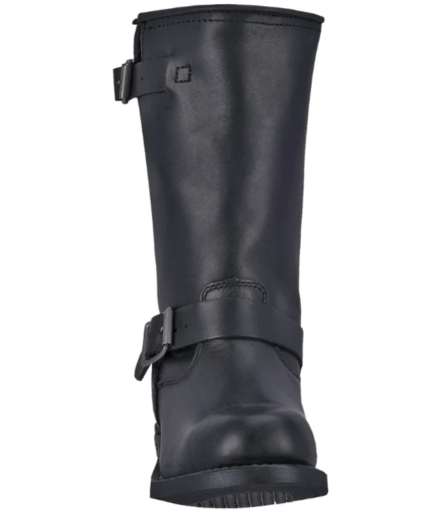 Dingo Men's Rob Black Leather Harness Boots DI19040 - Image 4