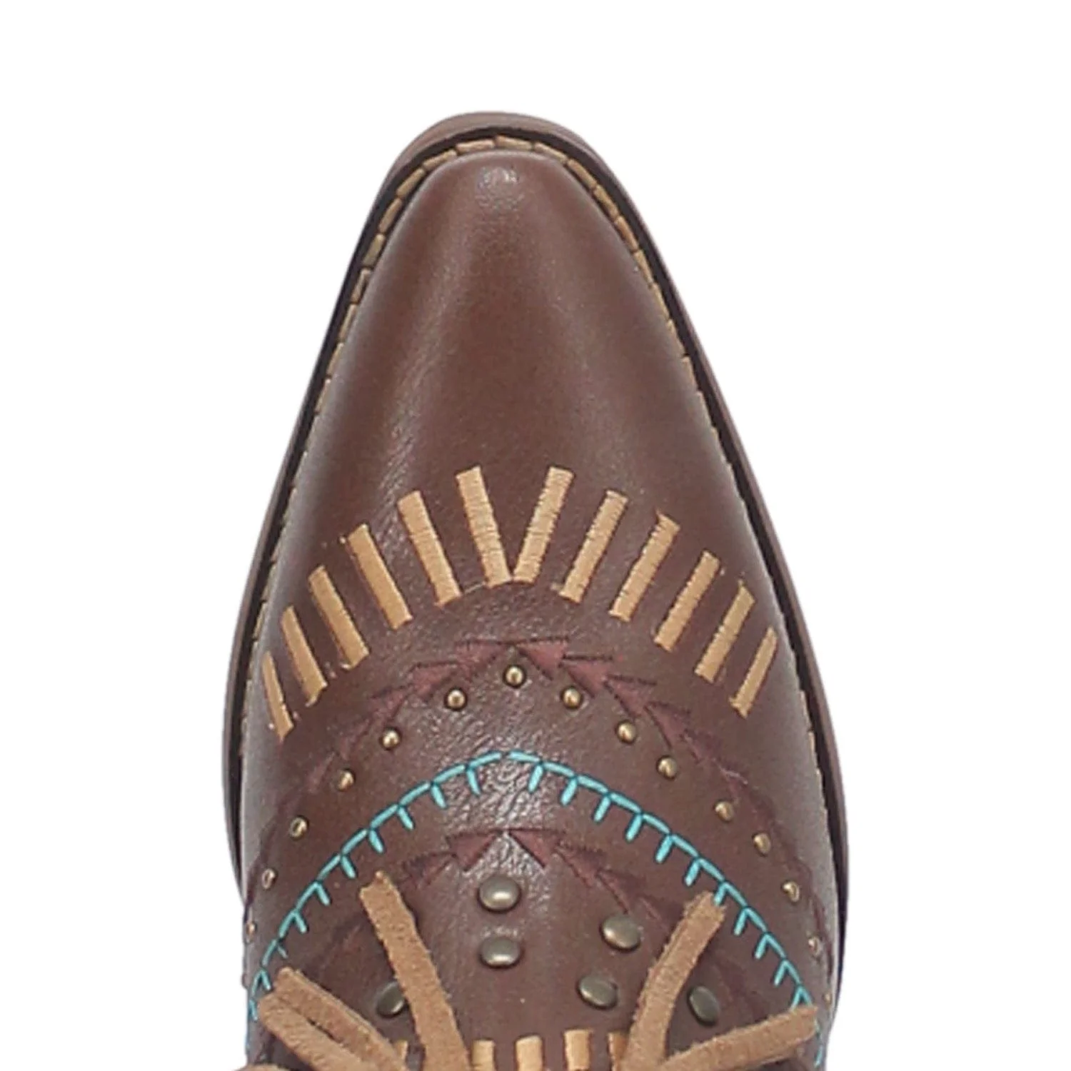 Dingo Women's #Gypsy Brown Fringe Western Boots DI 737 - Image 4