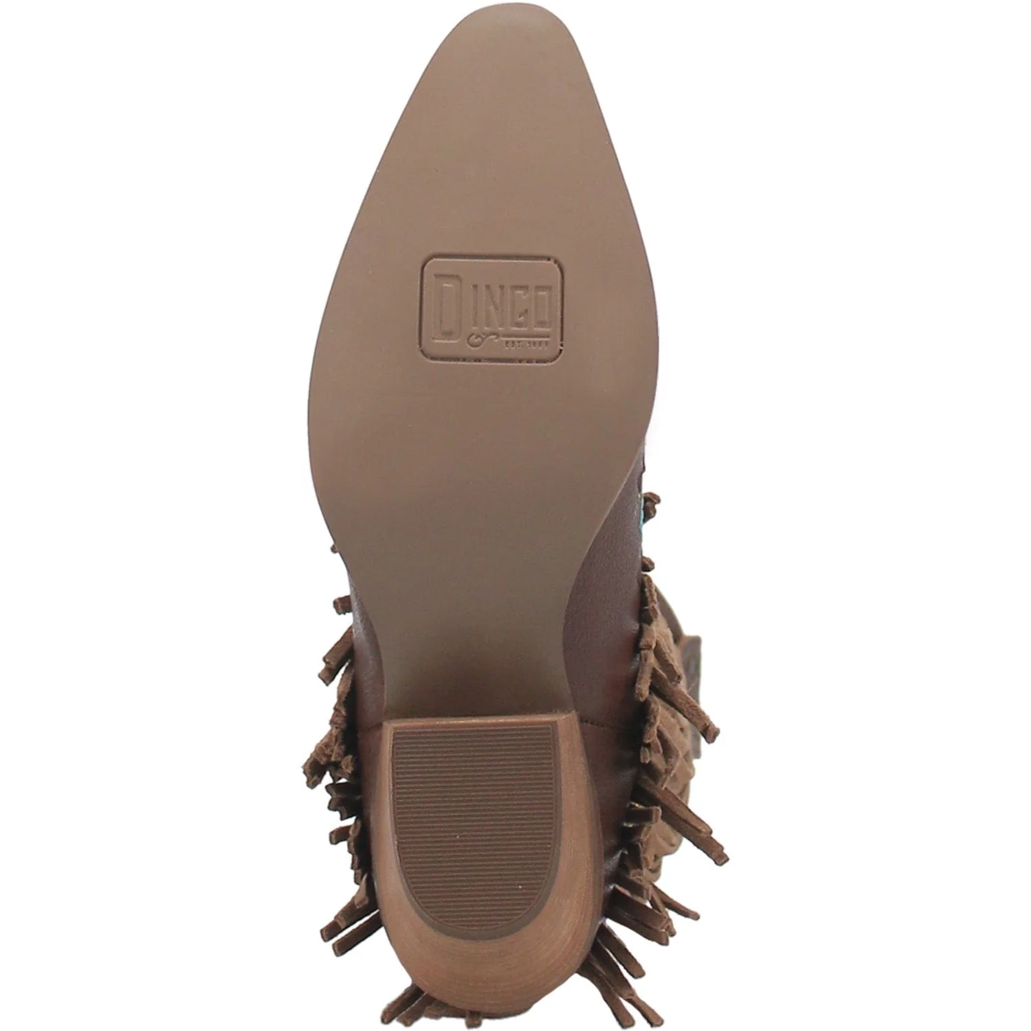 Dingo Women's #Gypsy Brown Fringe Western Boots DI 737 - Image 7