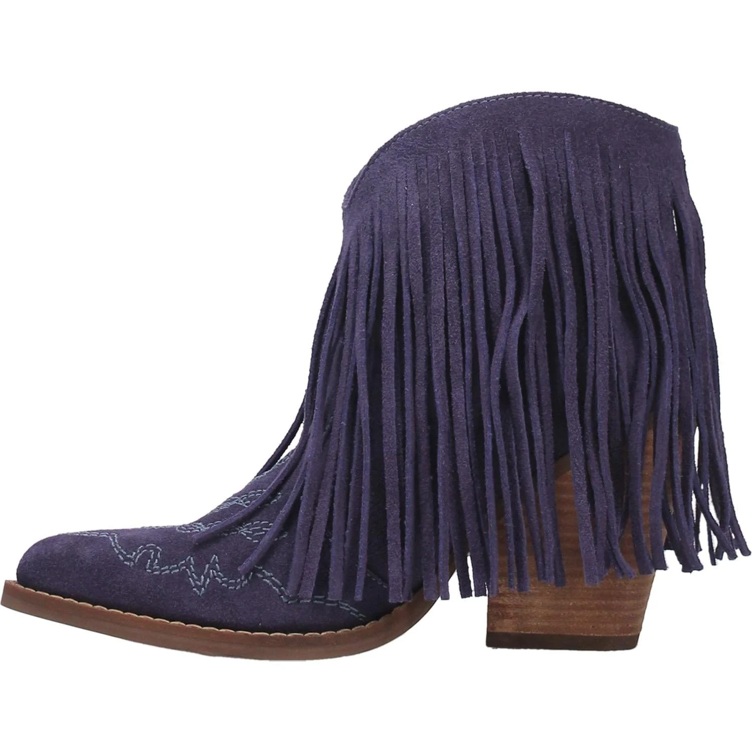 Dingo Women's Plum Tangles Leather Booties DI 908 - Image 3