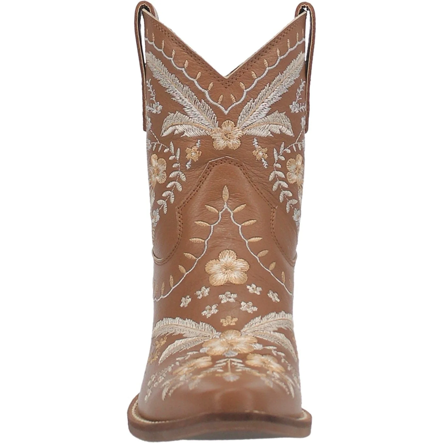 Dingo Women's #Primrose Brown Floral Ankle Western Booties DI 748 - Image 5