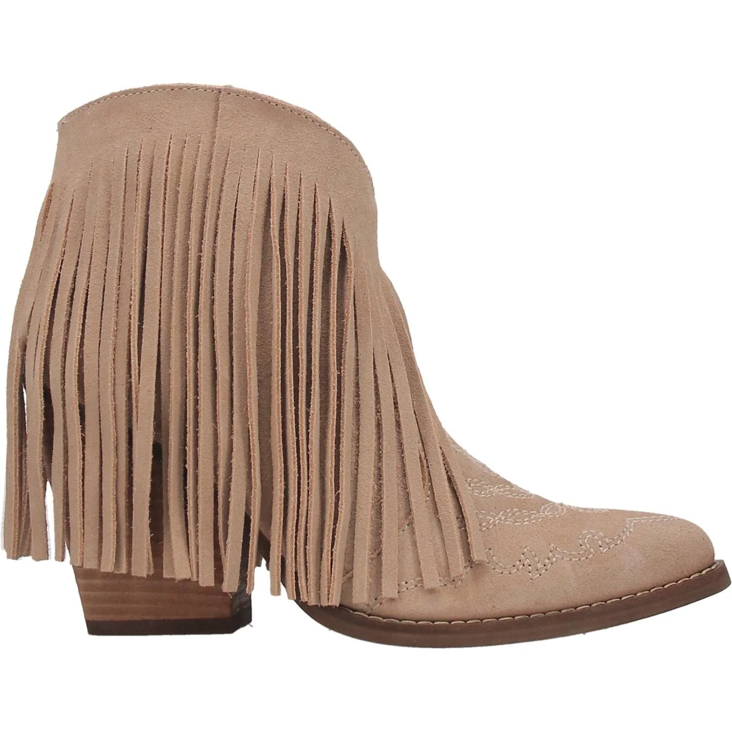 Dingo Women's Sand Tangles Leather Booties DI 908 - Image 2