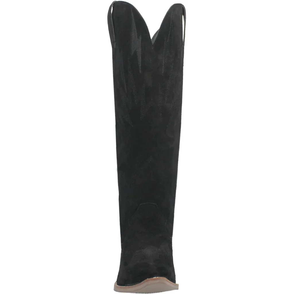 Dingo Women's Thunder Road Black Leather Boot DI 597 - Image 4
