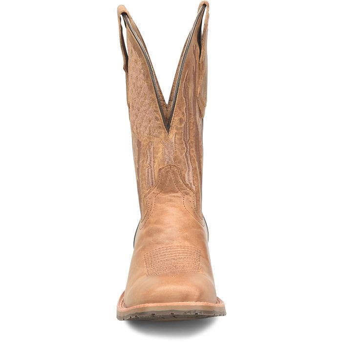 Double H Men's Covada Medium Brown Square Toe Western Boots DH7033 - Image 5