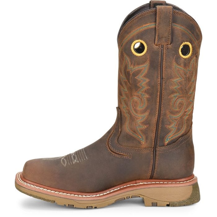 Double H Men's Elijah Brown Composite Toe Work Boots DH5241 - Image 3