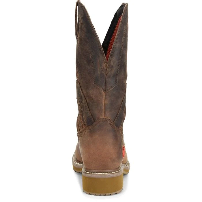 Double H Men's Equalizer Brown Waterproof Composite Toe Work Boots DH5354 - Image 6