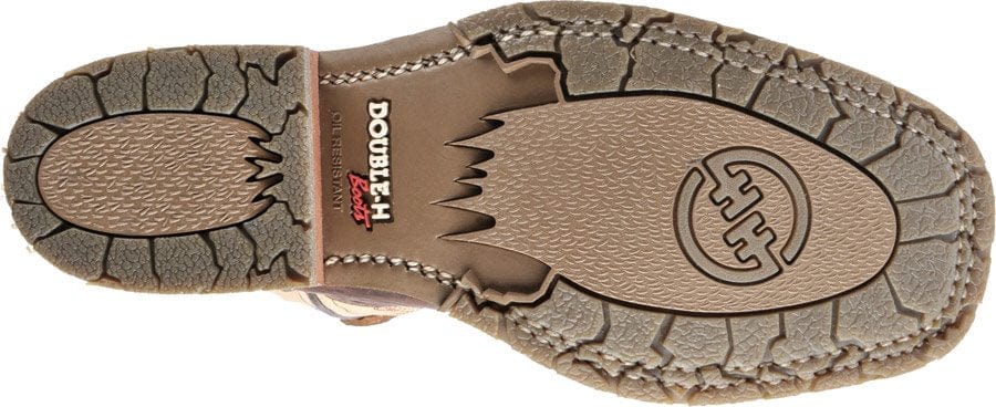 Double H Men's Graham Tan Square Toe Work Boots DH4305 - Image 6
