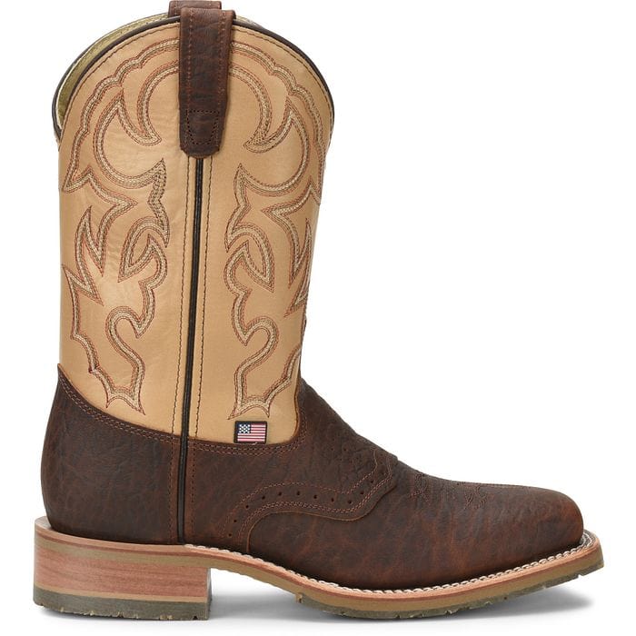Double H Men's Graham Tan Steel Toe Work Boots DH5305 - Image 2