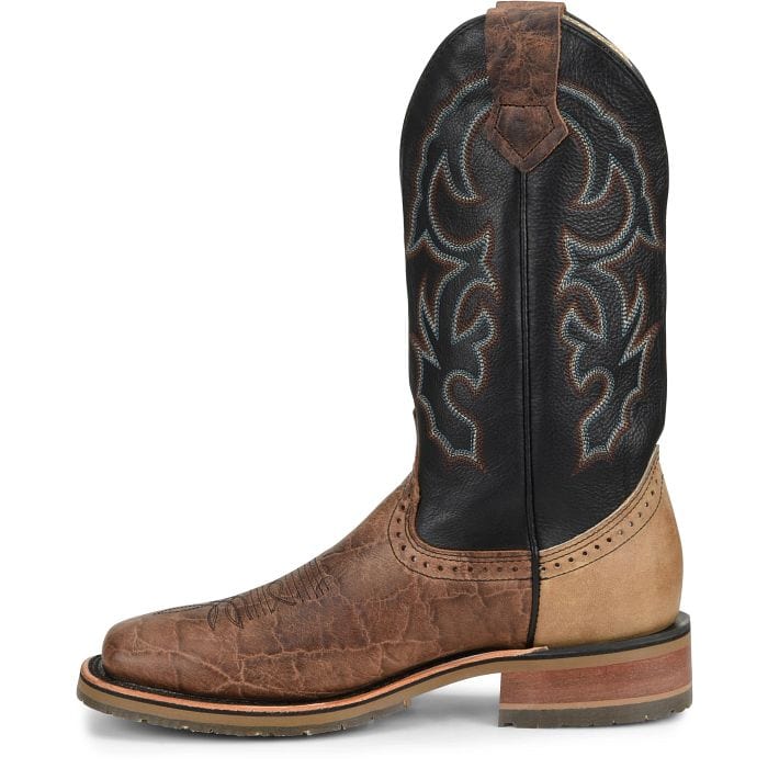 Double H Men's Grissom Black Square Toe Work Boots DH4644 - Image 3