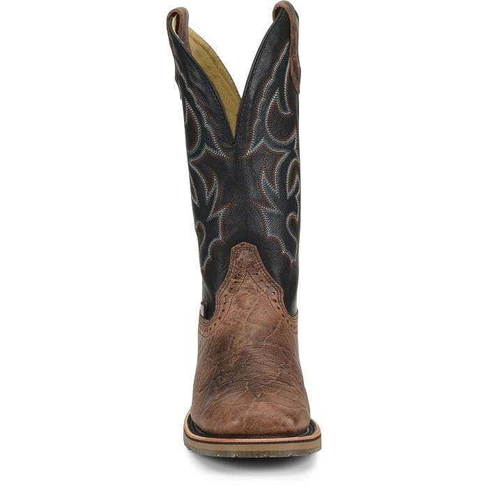 Double H Men's Grissom Black Square Toe Work Boots DH4644 - Image 6