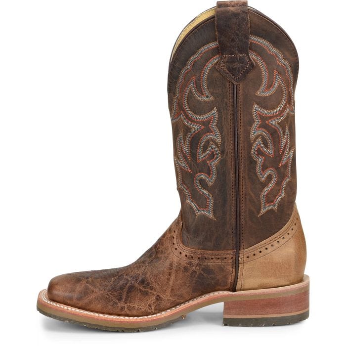 Double H Men's Harshaw Brown Square Toe Work Boots DH4645 - Image 3