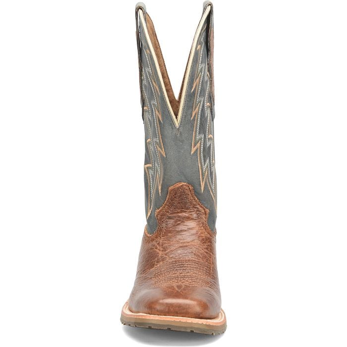 Double H Men's Leland Blue Square Toe Western Boots DH7026 - Image 5