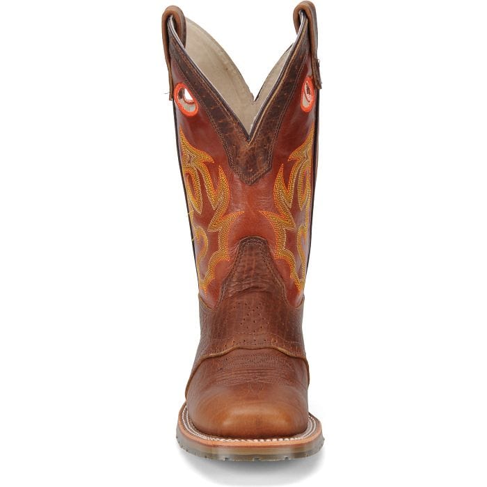 Double H Men's Mickey Brown Square Toe Western Boots DH4400 - Image 5