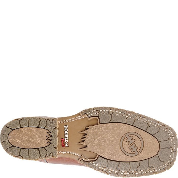 Double H Men's Mickey Brown Square Toe Western Boots DH4400 - Image 7