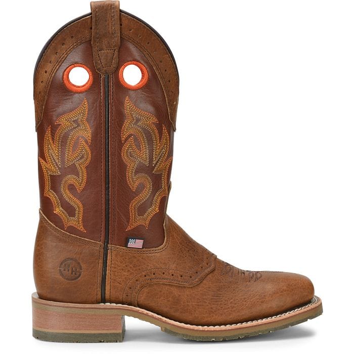 Double H Men's Mickey Brown Steel Toe Work Boots DH5400 - Image 2