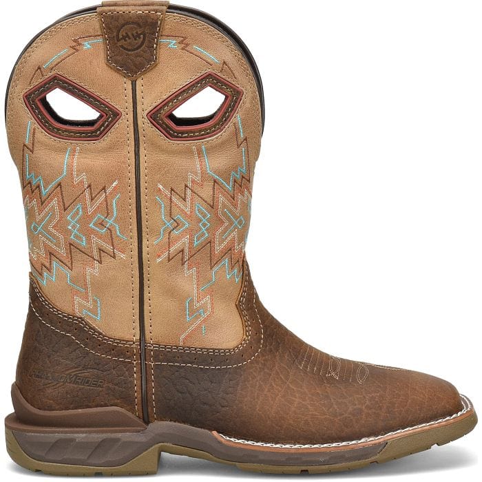 Double H Men's Phantom Rider Clem Brown Square Toe Work Boots DH5361 - Image 2